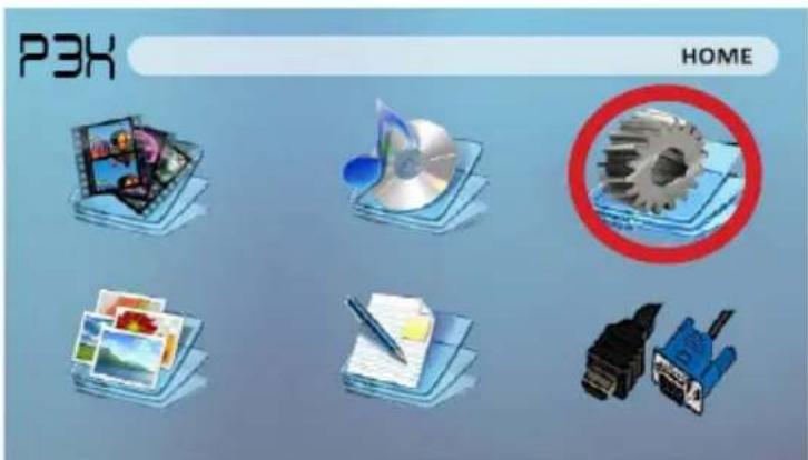 AAXA Technologies P3X - Setup Menu - 1