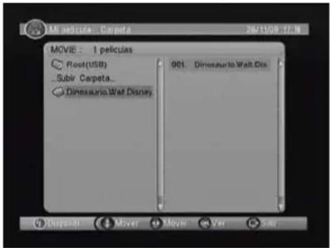 Movie - 1 películas Host(USB) Subir Carpeta... Dinosaur-Wat Disney. 901. Dinosaur-Watt.Diss