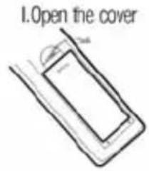 1.0pen the cover