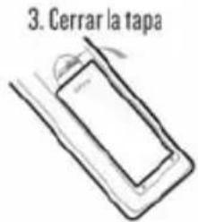 3. Cerrar la tapa