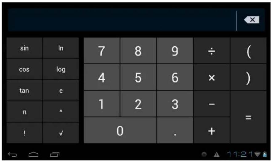 sin cos tan π ! In log e ^ √ 7 4 1 0 8 5 2 9 6 3 . 9 ÷ × - + ( ) - = + 11:21