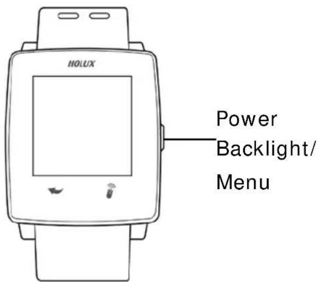 HOLUX Impulse 8100 - Power on/ off - 1