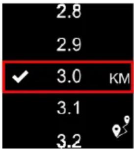 HOLUX Impulse 8100 - Disable Distance Calculation - 3
