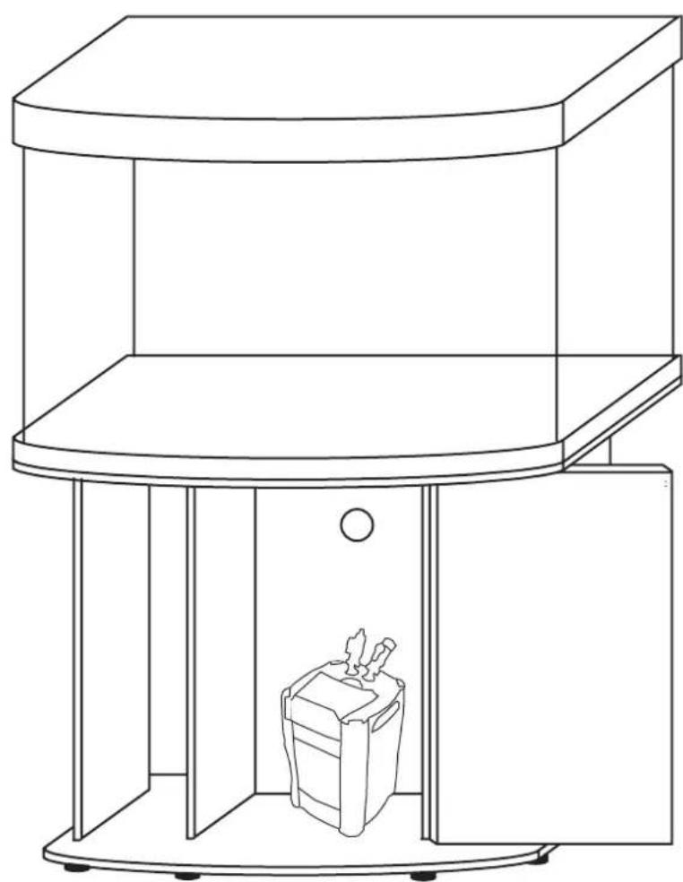 Aqua One Aquience 850 Bow - Installing the Aquarium: - 5