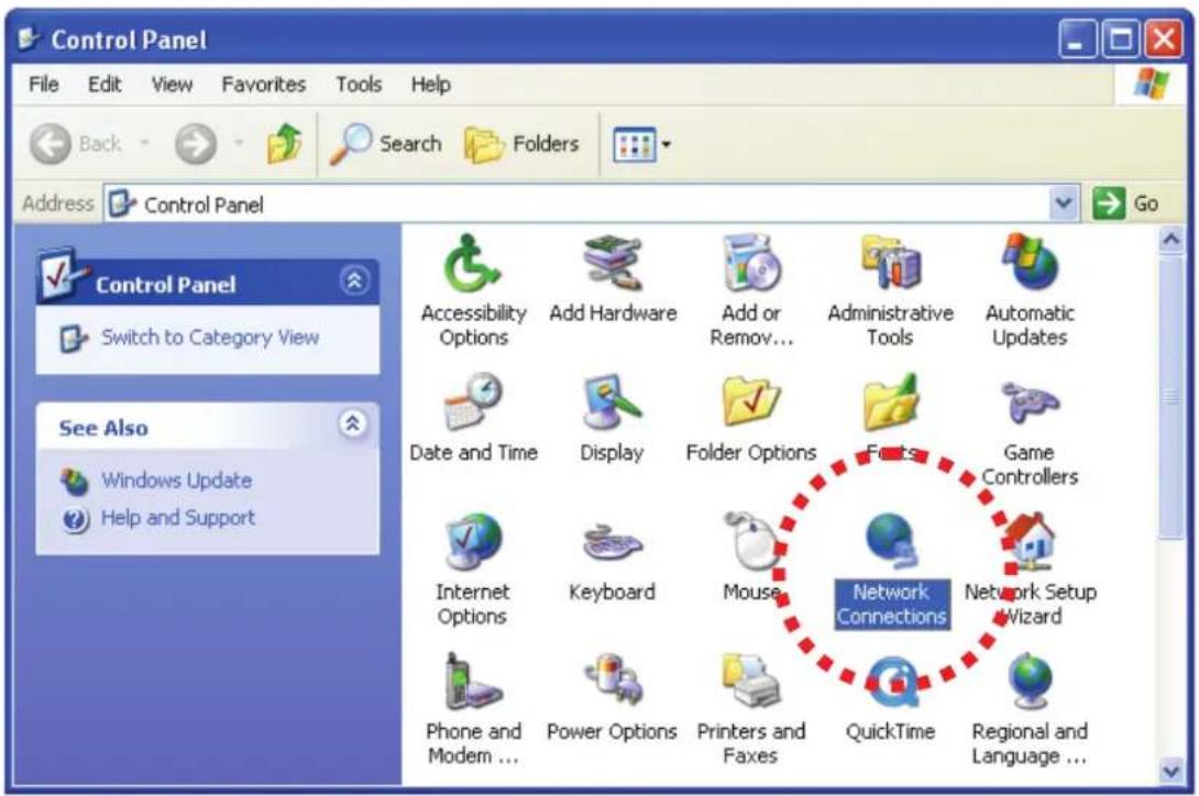 Control Panel File Edit View Favorites Tools Help Back Search Folders Address Control Panel Go Control Panel Switch to Category View See Also Windows Update Help and Support Accessibility Options Add Hardware Add or Remov... Administrative Tools Automatic Updates Date and Time Display Folder Options Fats Game Controllers Internet Options Keyboard Mouse Network Setup Wizard Phone and Modem ... Power Options Printers and Faxes QuickTime Regional and Language ...
