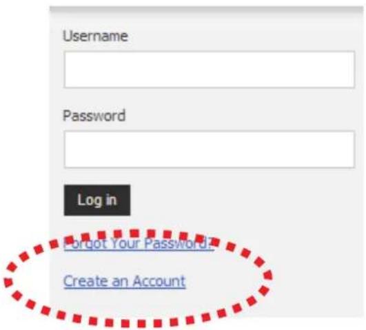 Username Password Log in Forgot Your Password? Create an Account
