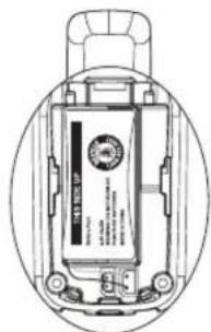 VTECH CS6419-15 - Battery installation - 2