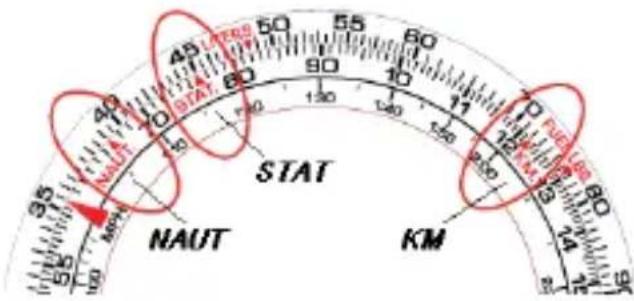 45 STAT 80 130 150 170 190 210 230 250 270 290 310 330 350 NAUT STAT KM FUEL LINE