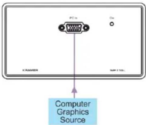 Kramer WP-110XL - Step 3: Install the WP-110xl - 1
