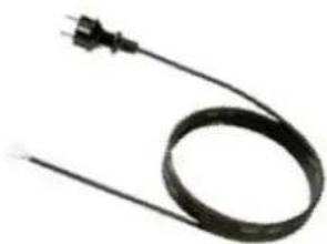 Bachmann 917.169 - Euro supply cable with intermediate switch, PVC, 70°C - 39