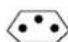 Bachmann 917.169 - Swiss plug Type 11, 10 A - 1