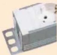 Bachmann 917.169 - 19", 5 x earthing contact Length: 440 mm - 2