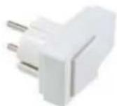 Bachmann 917.169 - Earthing contact plug 16A/250V\~ - 8