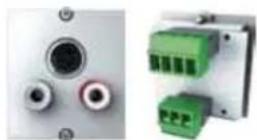 Bachmann 917.169 - Custom module 1 x S-Video + Cinch stereo White - 7