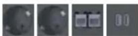Bachmann 917.169 - LIFT: 2 x CAT6, 2 x USB + power socket outlets - 2