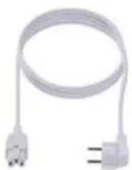 Bachmann 917.169 - Euro supply cable with intermediate switch, PVC, 70°C - 30