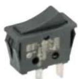Bachmann 917.169 - Series 3652 rocker switch 16(8) A / 250 V \~, T 185 °C - 1
