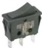 Bachmann 917.169 - Series 3652 rocker switch 16(8) A / 250 V \~, T 185 °C - 7