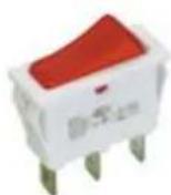 Bachmann 917.169 - Series 3652 rocker switch 16(8) A / 250 V \~, T 185 °C - 3