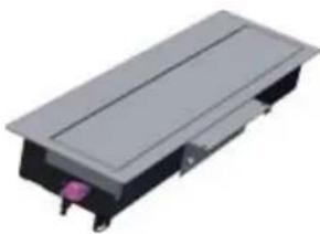 Bachmann 917.169 - TOP FRAME RAL 9006 - 1