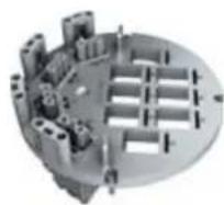 Bachmann 917.169 - 8P/4S connection plate with breakout cable and GST18i3 plug - 1