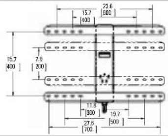 SANUS VLF515 - s imensions - 1