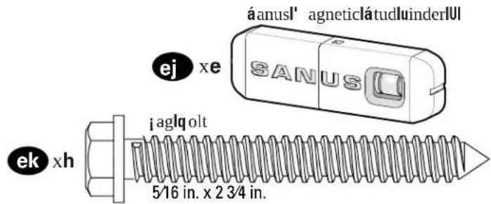 SANUS VLF515 - Éartslandlwardwarelforláét Éla - 3