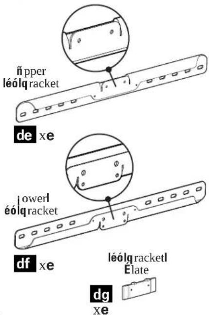 SANUS VLF515 - Éartslandlwardwarelforláét Él] - 2