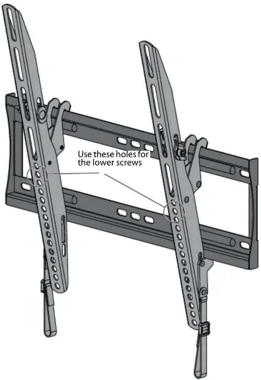 Dynex DX-TVMLPTB03 - Special instructions for VESA 100 x 100 and VESA 100 x 200 configurations - 1