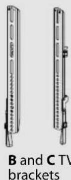Dynex DX-TVMLPTB03 - STEP 3 - Option 2: Attaching the mounting hardware to TVs with irregular or obstructed backs - 10