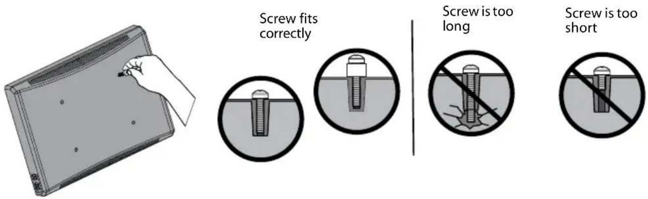 Dynex DX-TVMLPTB03 - STEP 2 - Select screws, washers, and spacers - 2