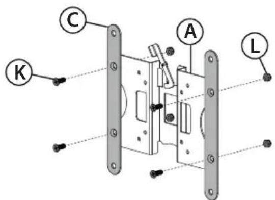 Dynex DX-RTVM112 - STEP 1 - Determining the hole pattern on your TV - 2