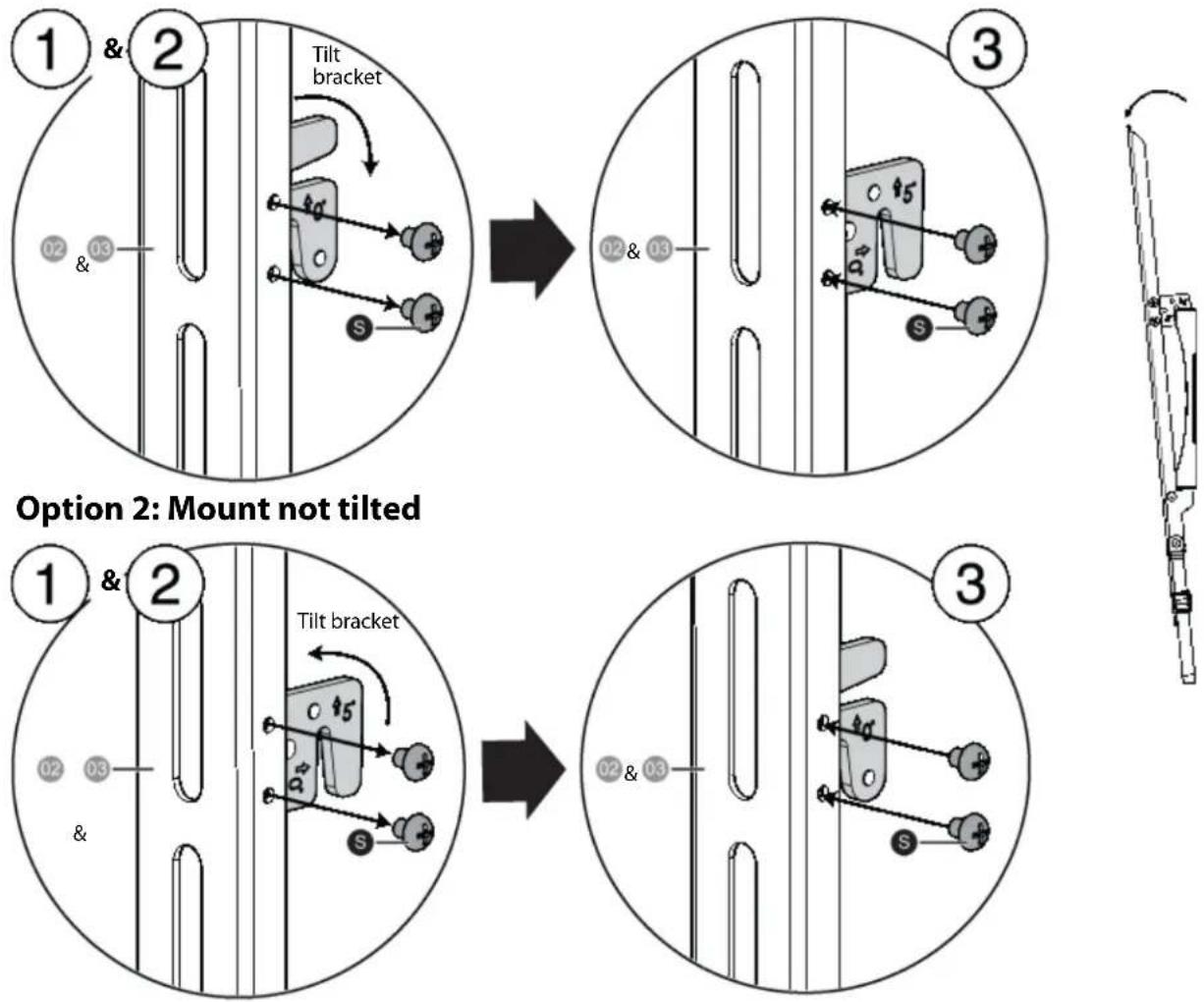 Dynex DX-DRTVL103 - Step 3: Adjusting the tilt - 2