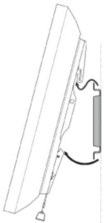Dynex DX-DRTVL103 - Removing the TV from the wall plate - 3