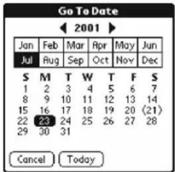 Go To Date ← 2001 ► Jan Feb Mar Rpr-May Jun Jul Aug Sep Oct Nov Dec S M T W T F S 1 2 3 4 5 6 7 8 9 10 11 12 13 14 15 16 17 18 19 20 (21) 22 23 24 25 26 27 28 29 30 31 Cancel Today