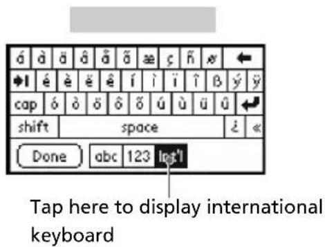 ó à d̃ ã ā æ ¢ ñ e → l é è è í i i î î ß y ÿ cap ó ò o õ o õ ú ù ü û shift space ¿ « Done abc 123 Iot'l Tap here to display international keyboard