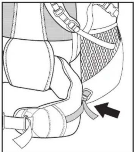 Kelty Squall - Benefits of wearing the belt high on the waist: - 7