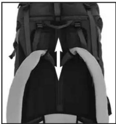 Kelty AeroFly Suspension - Benefits of wearing the belt high on the waist: - 4