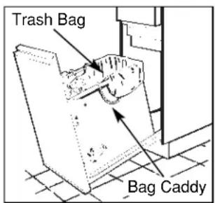 GE ZCG3500 - TRASH BAG INSTALLATION - 2