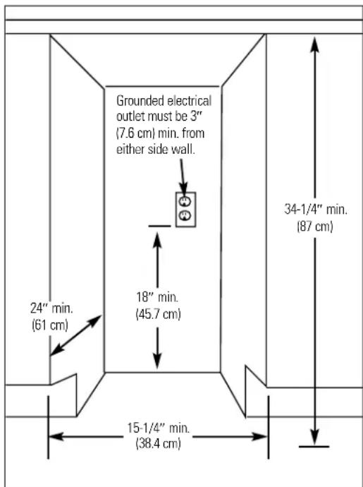 GE GCG1550 - WARNING - 2