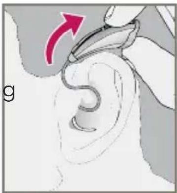 Starkey E Series RIC - To remove the Instant Fit Earbud - 2