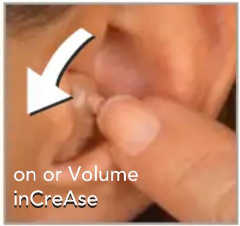 on or Volume inCreAse
