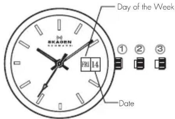 Skagen Ditte - HAND DAY AND DATE - 2