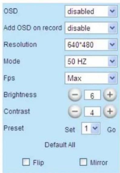 FOSCAM FI8918E - Section3 Image Parameters Settings - 1