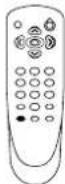 DAEWOO DTQ-19V5FC - Displaying the Current Channel - 1