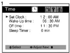 DAEWOO DTQ-19U1FC - Setting the Sleep Timer - 1