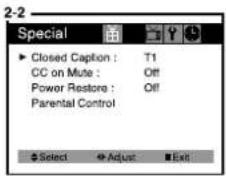 DAEWOO DTQ-19U1FC - Changing the Language of the On-screen Menus - 5