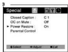 DAEWOO DTQ-19U1FC - Power Restore - 3