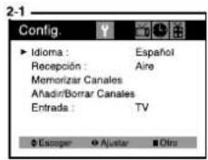 DAEWOO DTQ-13V4FC - Changing the Language of the On-screen Menus - 2