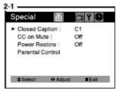 DAEWOO DTQ-13U1FC - Changing the Language of the On-screen Menus - 4